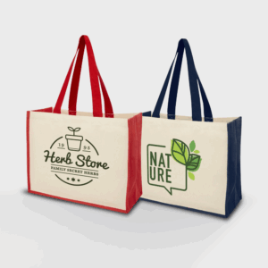 Sac de shopping en toile et jute Varai 320g
