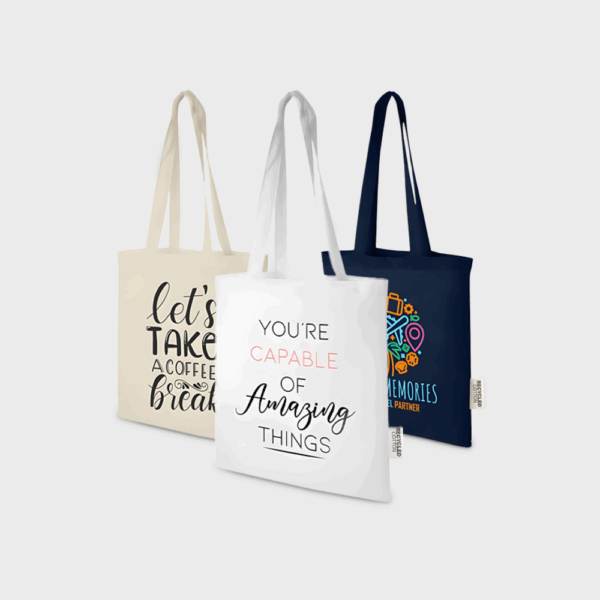 Sac fourre-tout en coton recyclé GRS Madras