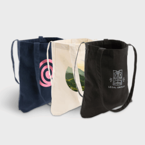Sacs en coton recyclé premium