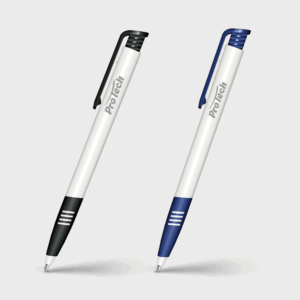 Stylos à bille bleue et noire ProTech.