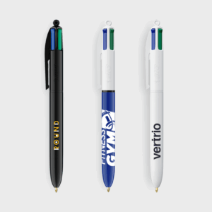 Stylos BIC à quatre couleurs personnalisés