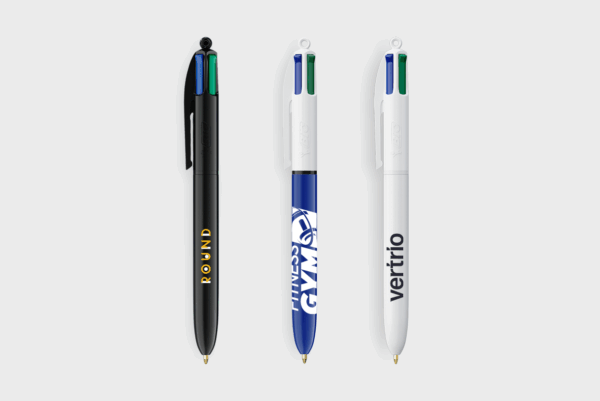 Stylos BIC à quatre couleurs personnalisés