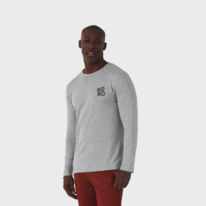 T-shirt unisexe durable à manches longues B&C