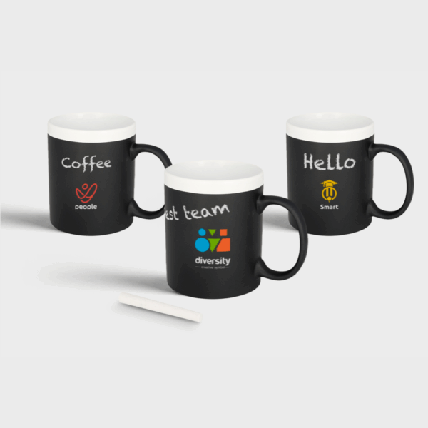Mugs ardoise avec craie | 330 ml