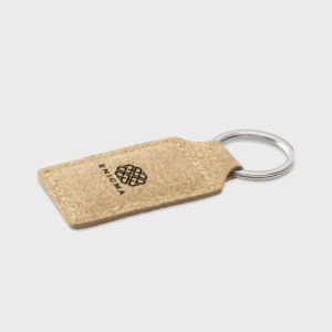 Porte-clés en liège avec logo Enigma.