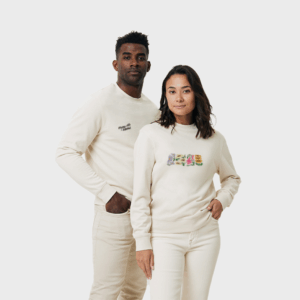 Pull tissu recyclé Iqoniq Undyed