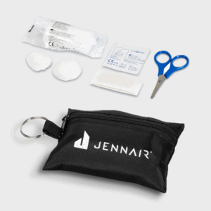 Kit de premiers secours avec ciseaux et bandage