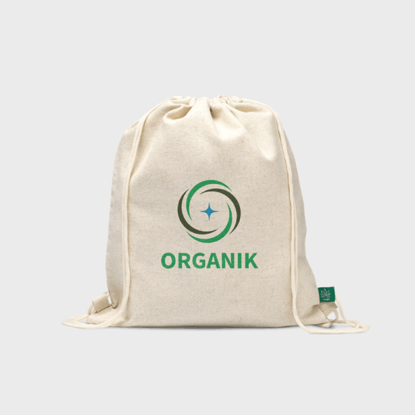Sac à cordon en chanvre