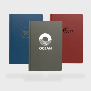 Carnets personnalisés avec logos variés