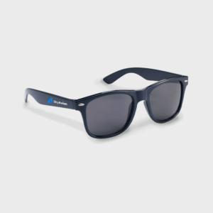 Lunettes de soleil noires avec logo SkyAvion.