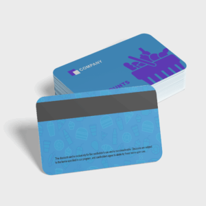 Cartes PVC avec bande magnétique HiCo