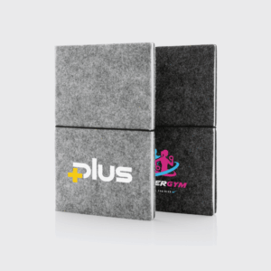Panneaux acoustiques gris avec logos d'entreprise