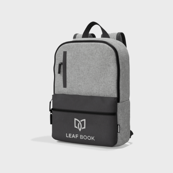Sac à dos pour ordinateur portable recyclé GRS bicolore