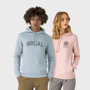 Sweat à capuche coton bio unisexe B&C