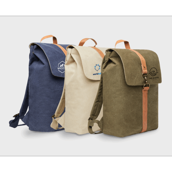 VINGA Sac à dos en toile recyclé GRS Bosler
