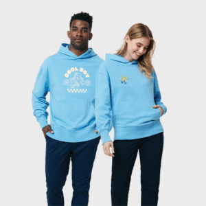 Sweat à capuche Iqoniq en coton recyclé