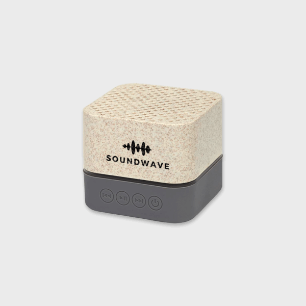 Enceinte Bluetooth Aira en paille de blé