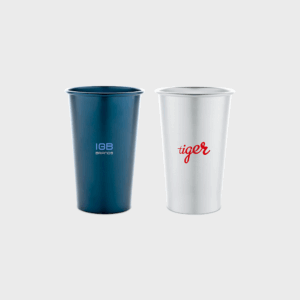 Tasse empilable en aluminium recyclé RCS