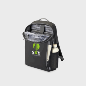 Sac à dos pour ordinateur portable 15 pouces Aqua GRS résistant à l'eau