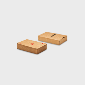Jeu de cartes écoresponsable en carton
