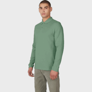 Polo manches longues classique B&C