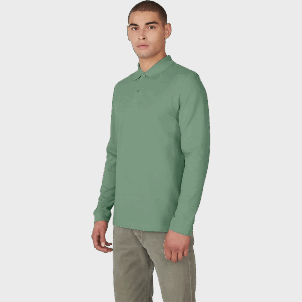 Polo manches longues classique B&C
