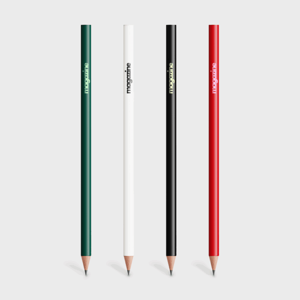 Ensemble de crayons colorés sur fond blanc.