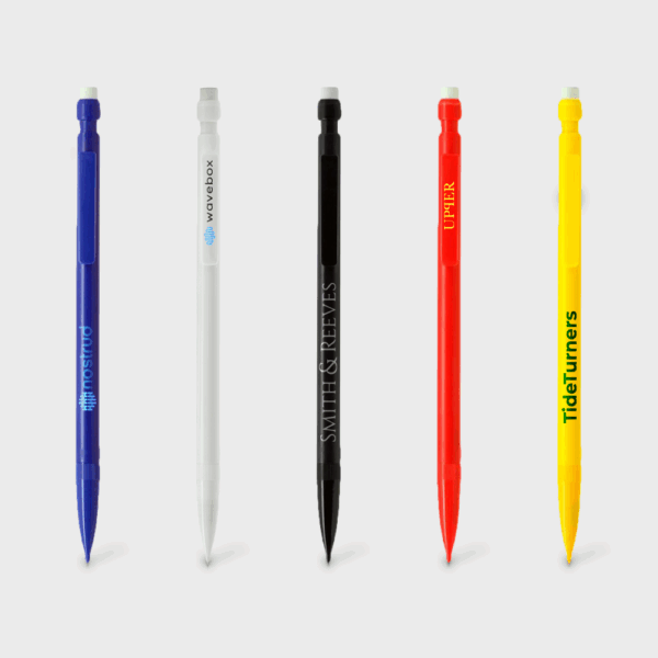 Stylos colorés avec logos personnalisés