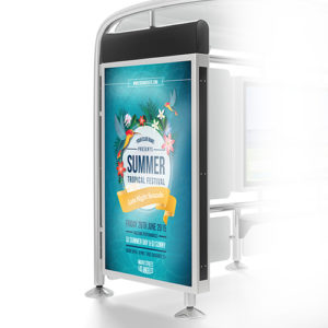 Affiches abribus