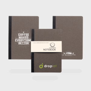 Carnets écologiques à base de café