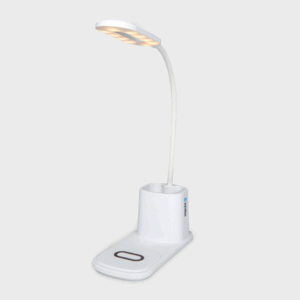 Lampe de bureau LED blanche moderne