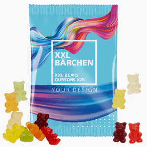 Bonbons oursons gélifiés multicolores XXL