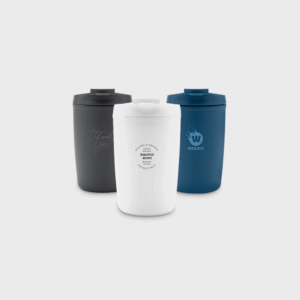 Mug isotherme en PP recyclé GRS 300 ml