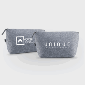 Trousse de toilette en feutre Eco RPET