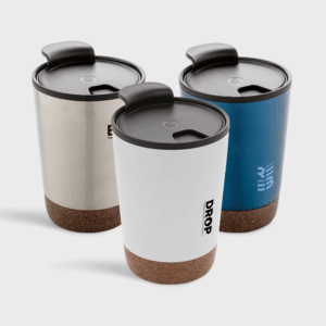 Tasse à café en liège et en acier inoxydable GRS