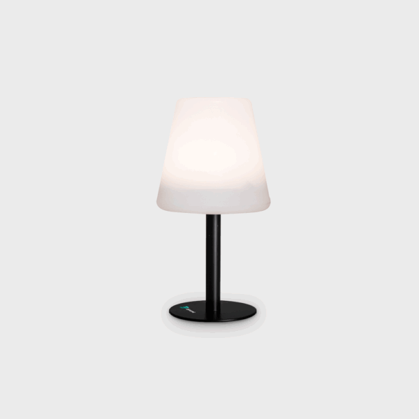 Lampe de table moderne avec abat-jour blanc
