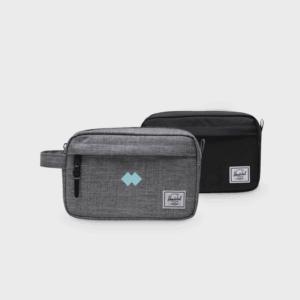 Deux sacs banane gris et noir