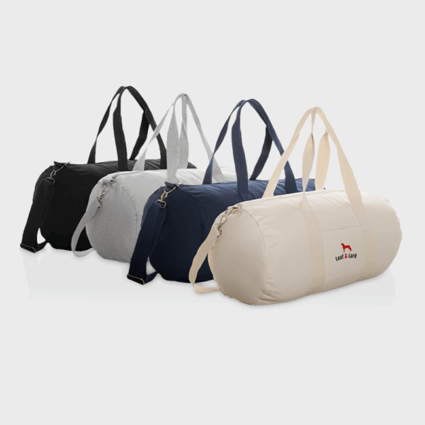 Sac de voyage en toile recyclée AWARE