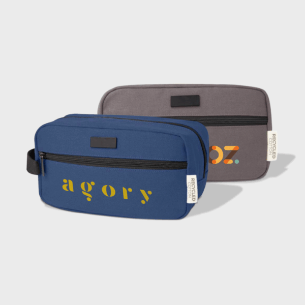 Trousse de toilette en toile recyclée Joey