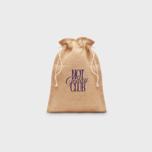 Sac cadeau moyen en jute | 25 x 32 cm
