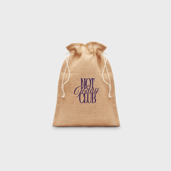 Sac cadeau moyen en jute | 25 x 32 cm