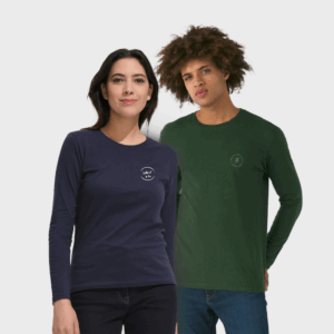 T-shirt à manches longues en coton B&C
