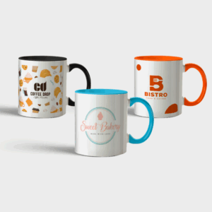 Mugs intérieur et anse colorés