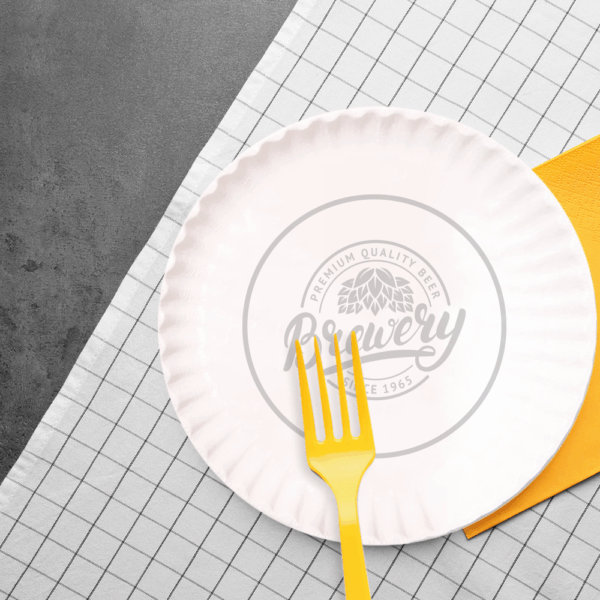 Assiettes en carton