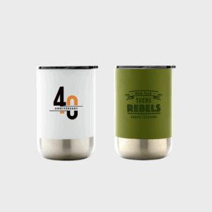 Mug isotherme en acier inoxydable recyclé RCS