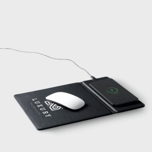 Tapis chargeur à induction pour smartphone et souris