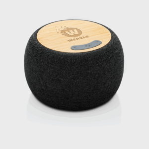 Haut-parleur 5W recyclé RCS en ABS et bambou