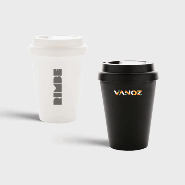 Mug en PP recyclable à double paroi | 300 ml
