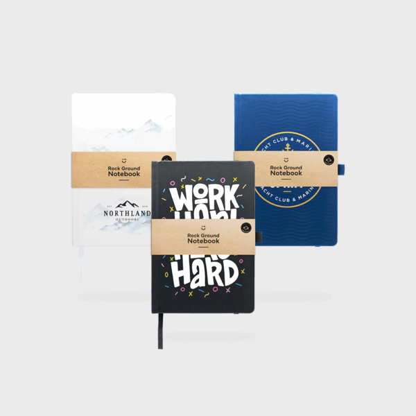 Trois carnets Rock Ground variés