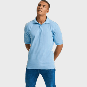 Polo durable polycoton Russell